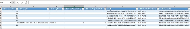 Data successfully imported to Excel.